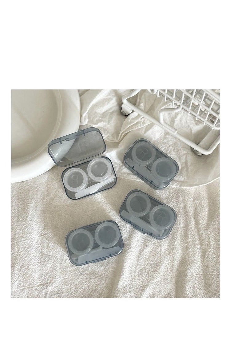 5 Pack Contact Lens Cases, Cute Easy Carry Container for Travel  Home Vision Care Kit - Image 3